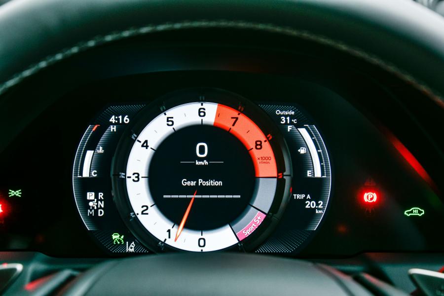 Панель приборов Lexus LS500 F-Sport 2019 года  (ZA) (фото 28 из 40)